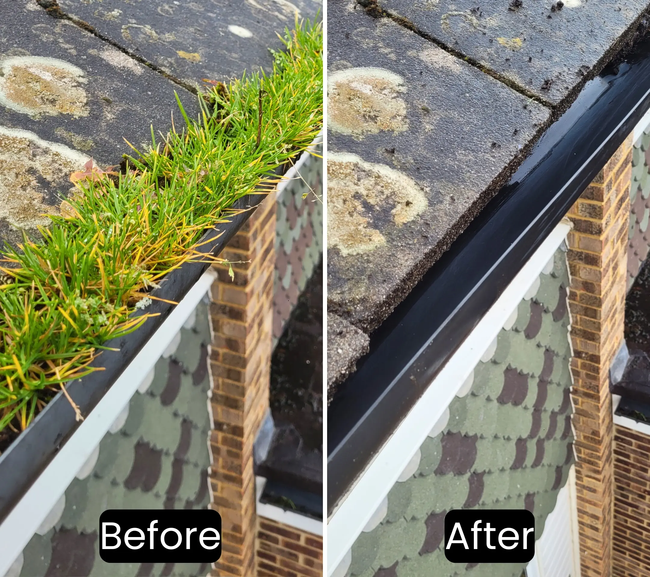 Gutter cleaning in Preston Park, Brighton